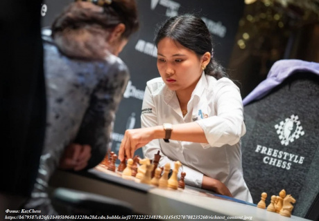 Бибисара Асаубаева победила чемпионку мира по шахматам Бибисара Асаубаева победила чемпионку мира по шахматам