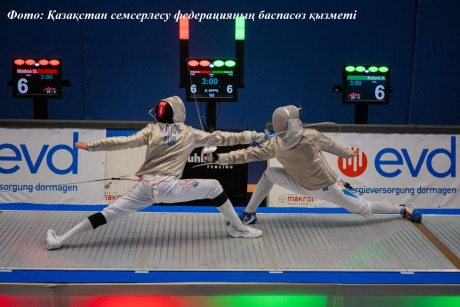 Семсерлесуші Айбар Қайым кадеттер арасында әлем чемпионатының 1/8 финалына дейін жетті Семсерлесуші Айбар Қайым кадеттер арасында әлем чемпионатының 1/8 финалына дейін жетті