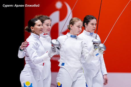 Қазақстан әйелдер құрамасы семсерлесуден Азиаданың қола жүлдесін жеңіп алды Қазақстан әйелдер құрамасы семсерлесуден Азиаданың қола жүлдесін жеңіп алды
