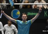 Бублик разгромил оппонента из Монако Бублик разгромил оппонента из Монако