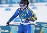 Казахстанские лыжницы выступили в командном спринте на Олимпиаде в Италии Казахстанские лыжницы выступили в командном спринте на Олимпиаде в Италии