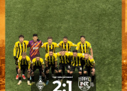 После первого тайма в матче за Суперкубок кайратовцы ведут 2:1 После первого тайма в матче за Суперкубок кайратовцы ведут 2:1