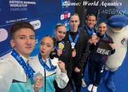 Қазақстан әртістік жүзуден Әлем кубогы кезеңінде екінші медаль жеңіп алды Қазақстан әртістік жүзуден Әлем кубогы кезеңінде екінші медаль жеңіп алды