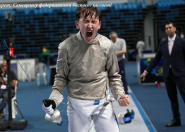 Семсерлесуші Нұрмұхаммед Жайлыбай жасөспірімдер арасында әлем чемпионатының қола жүлдегері атанды Семсерлесуші Нұрмұхаммед Жайлыбай жасөспірімдер арасында әлем чемпионатының қола жүлдегері атанды