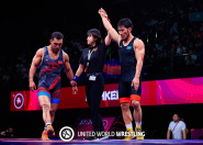 Алматбек Аманбек завоевал «золото» чемпионата Азии по греко-римской борьбе Алматбек Аманбек завоевал «золото» чемпионата Азии по греко-римской борьбе