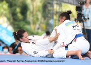 Жібек Құлымбетова жағажай Азиадасының қола жүлдесі үшін өткен белдесуде жеңілді Жібек Құлымбетова жағажай Азиадасының қола жүлдесі үшін өткен белдесуде жеңілді