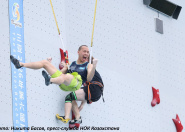 Казахстанские скалолазы продолжают борьбу за медали в дисциплине «скорость» Казахстанские скалолазы продолжают борьбу за медали в дисциплине «скорость»